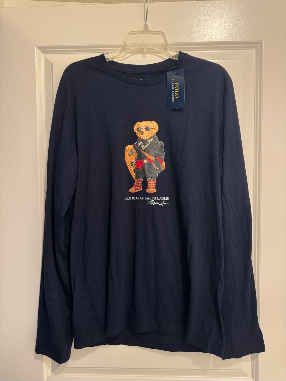 Classic Fit Polo Bear Jersey T-Shirt Size M
